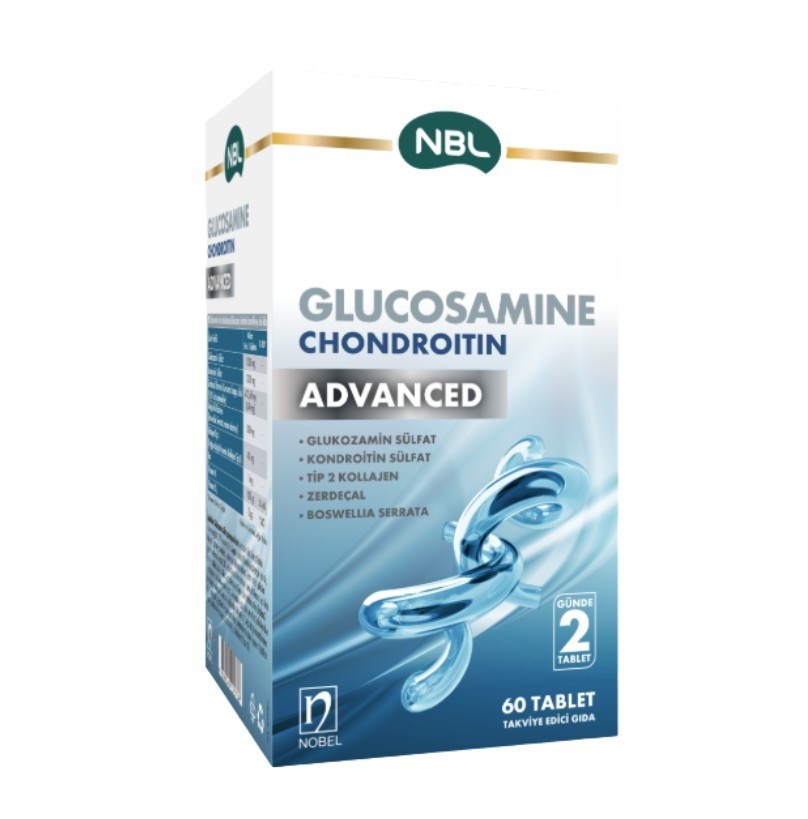 NBLKOLAJENLERNBL Glucosamine Chondroitin Advanced 60 Tablet 