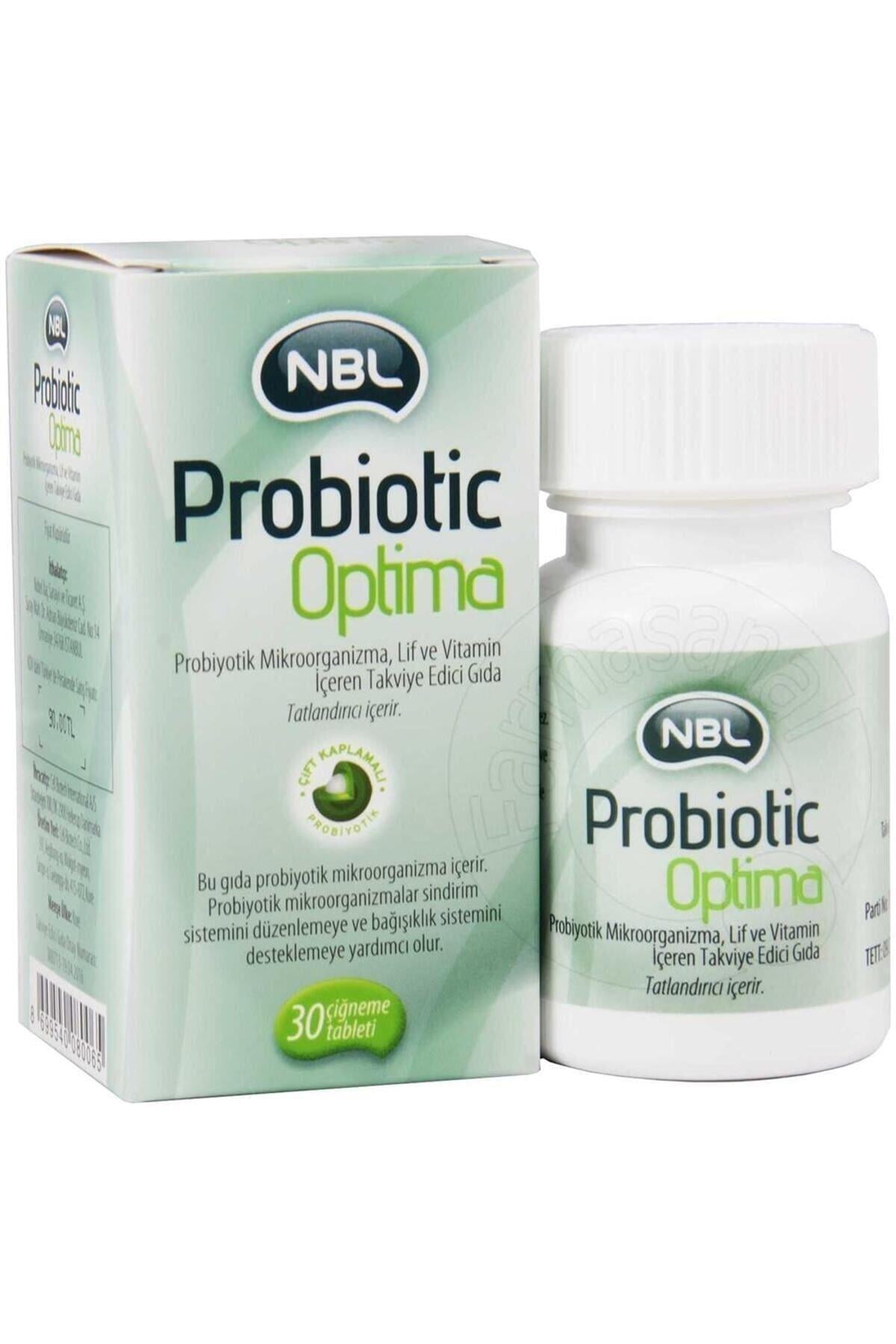 NBLPROBİYOTİKLERNBL Probiotic Optima 30 Çiğneme Tablet