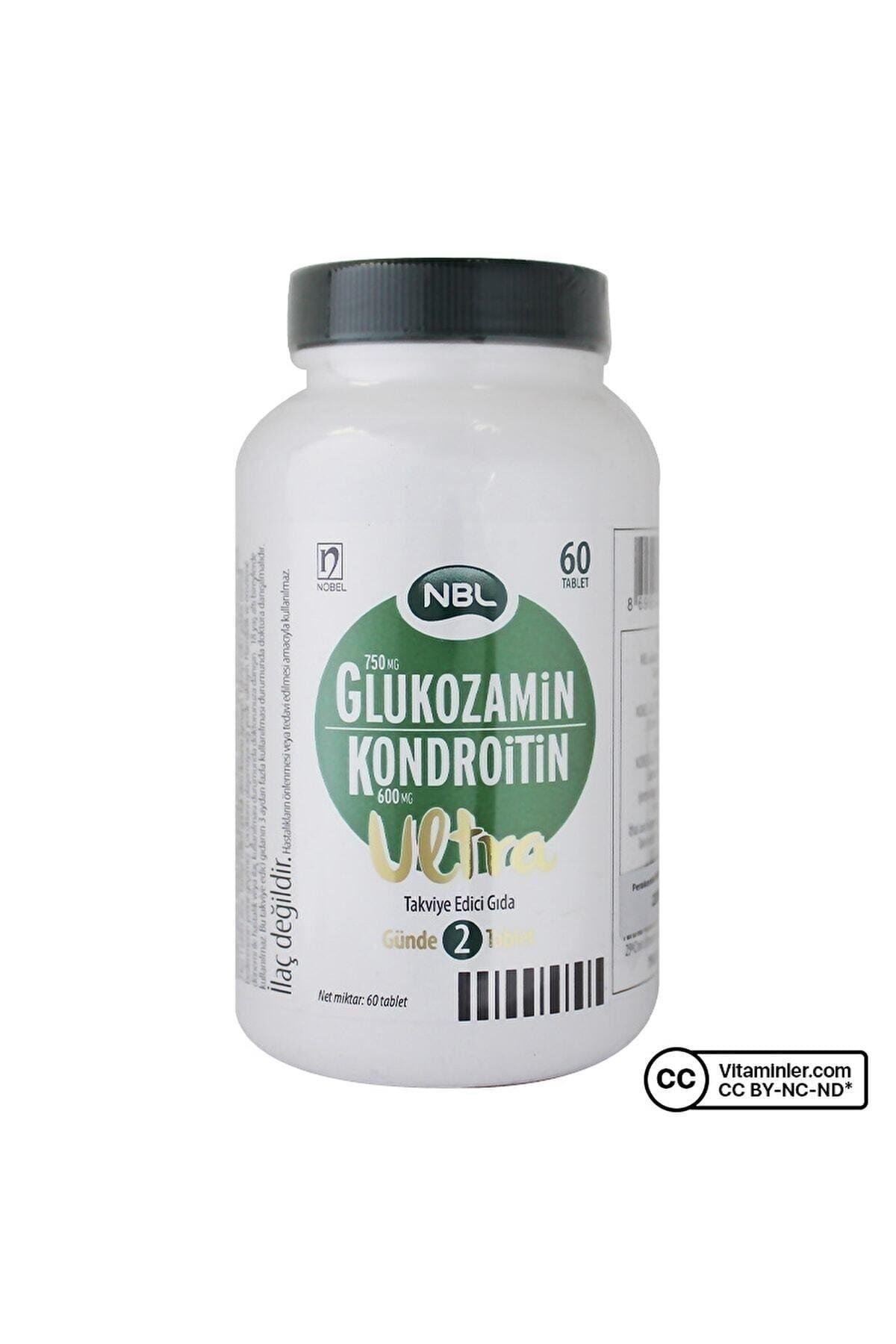 NBLVİTAMİN-MİNERALLERNBL Glukozamin Kondroitin Ultra 60 Tablet