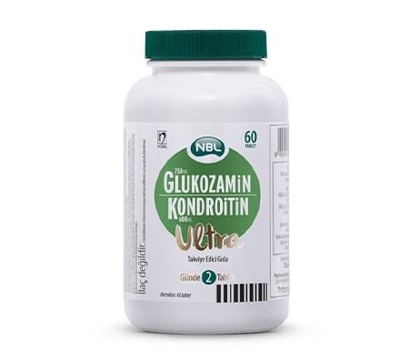 NBLVİTAMİN-MİNERALLERNBL Glukozamin Kondroitin Ultra 60 Tablet