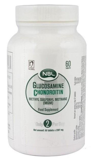 NBLVİTAMİN-MİNERALLERNBL Glukozamin Kondroitin MSM 60 Tablet