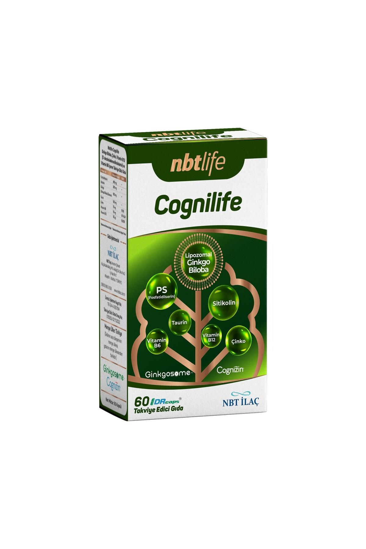 NBTVİTAMİN-MİNERALLERNbt Life Cognilife 60 Kapsül