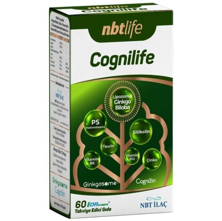 NBTVİTAMİN-MİNERALLERNbt Life Cognilife 60 Kapsül