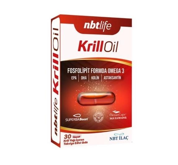 NBTVİTAMİN-MİNERALLERNbt Life Krill Oil 30 Kapsül