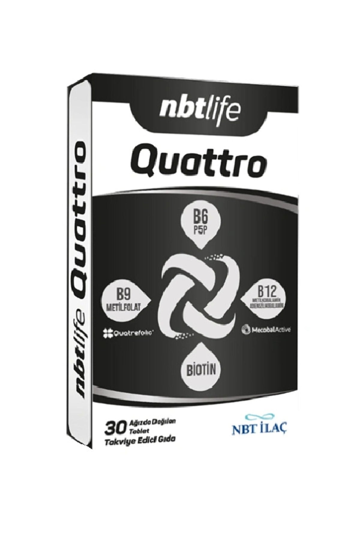 NBTVİTAMİN-MİNERALLERNbt Lıfe Quattro 30 Tablet