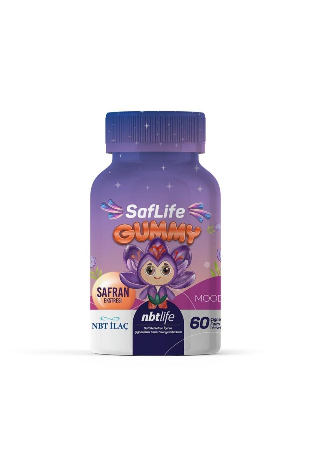 NBTVİTAMİN-MİNERALLERNbt Life Saflife Gummy 60 Çiğnenebilir Form