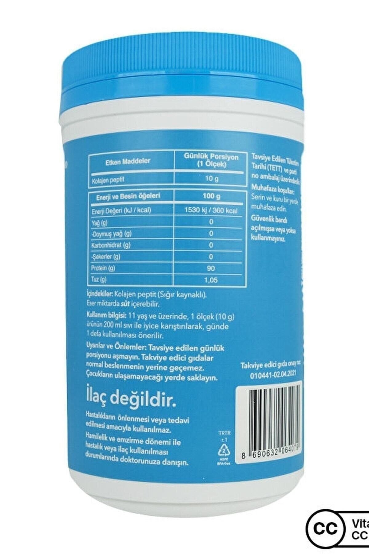 NESTLEKOLAJENLERVital Proteins Collagen Peptides Nötr Tat 284 gr