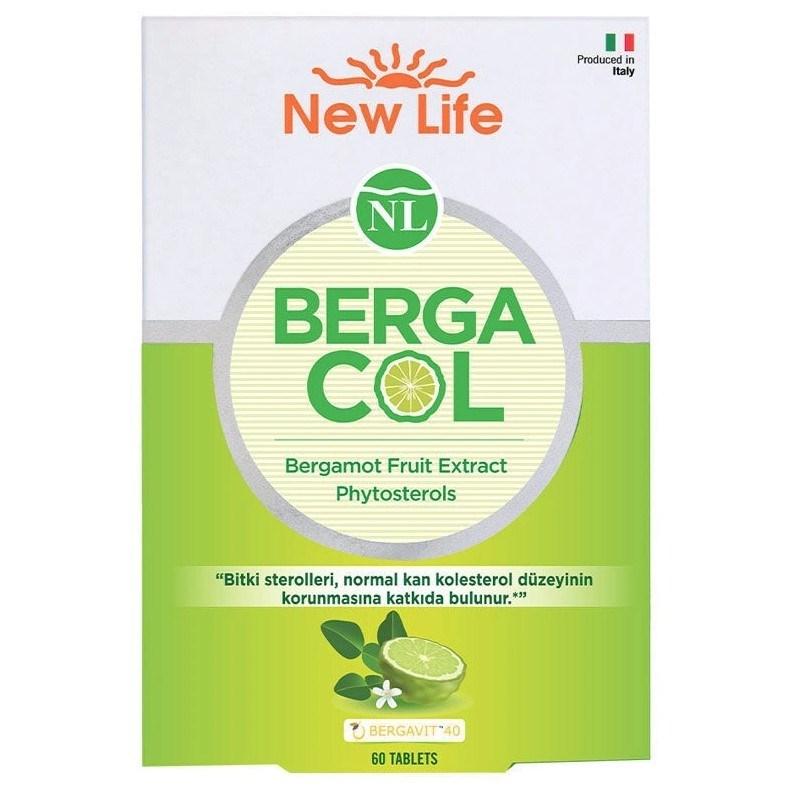 NEW LIFEVİTAMİN-MİNERALLERNew Life Bergacol 60 Tablet
