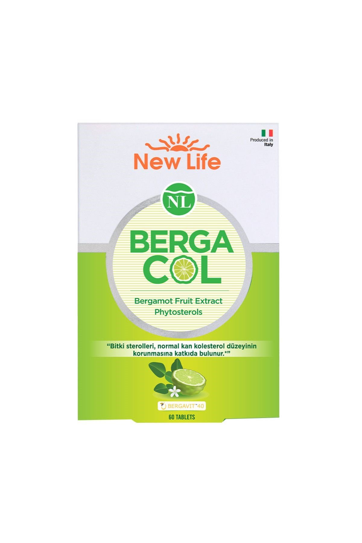 NEW LIFEVİTAMİN-MİNERALLERNew Life Bergacol 60 Tablet