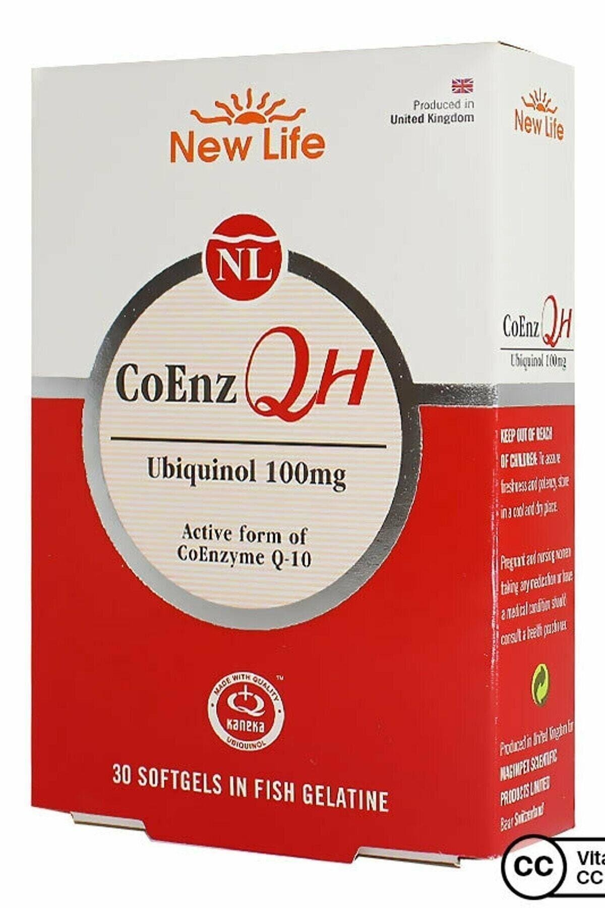 NEW LIFEVİTAMİN-MİNERALLERNew Life Coenz QH 30 Softjel