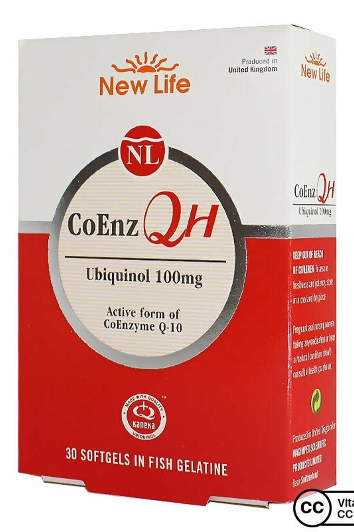 NEW LIFEVİTAMİN-MİNERALLERNew Life Coenz QH 30 Softjel