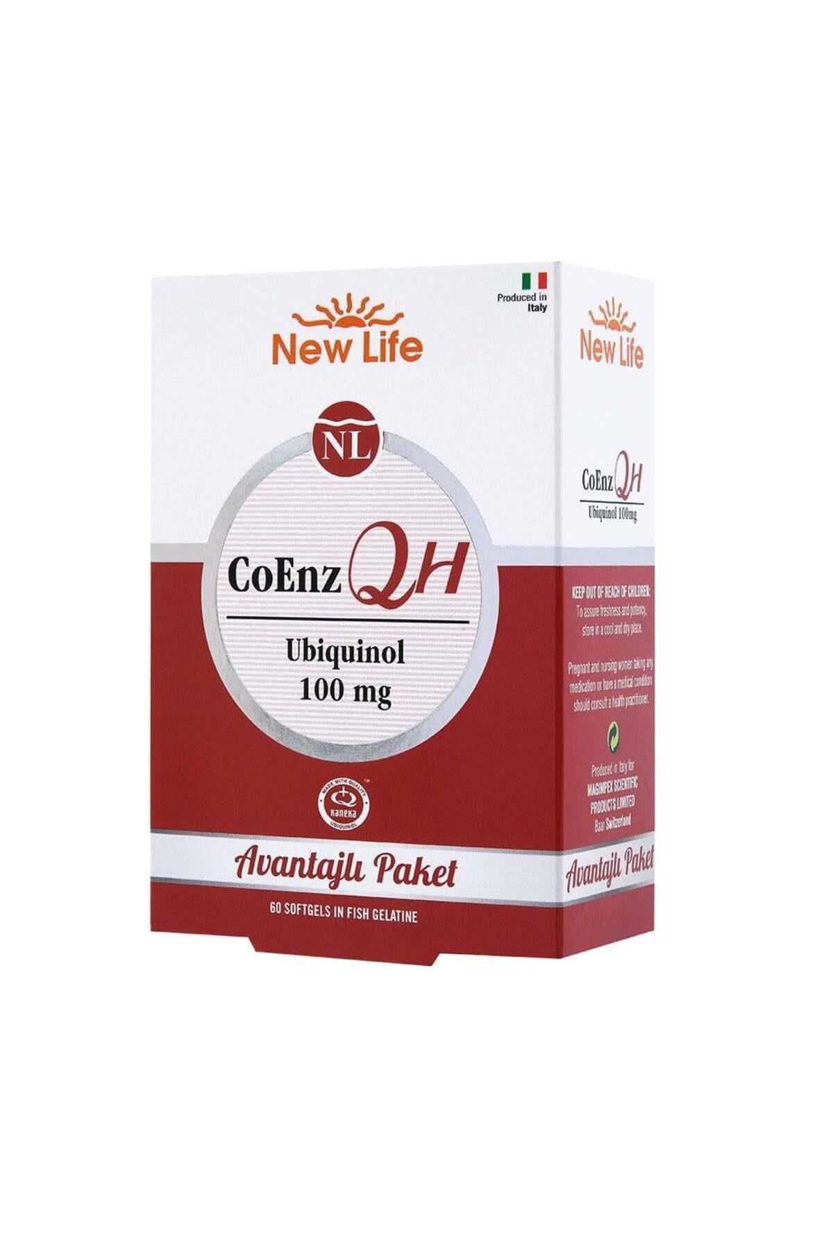 NEW LIFEVİTAMİN-MİNERALLERNew Life CoEnz QH 100 mg 60 Yumuşak Kapsül