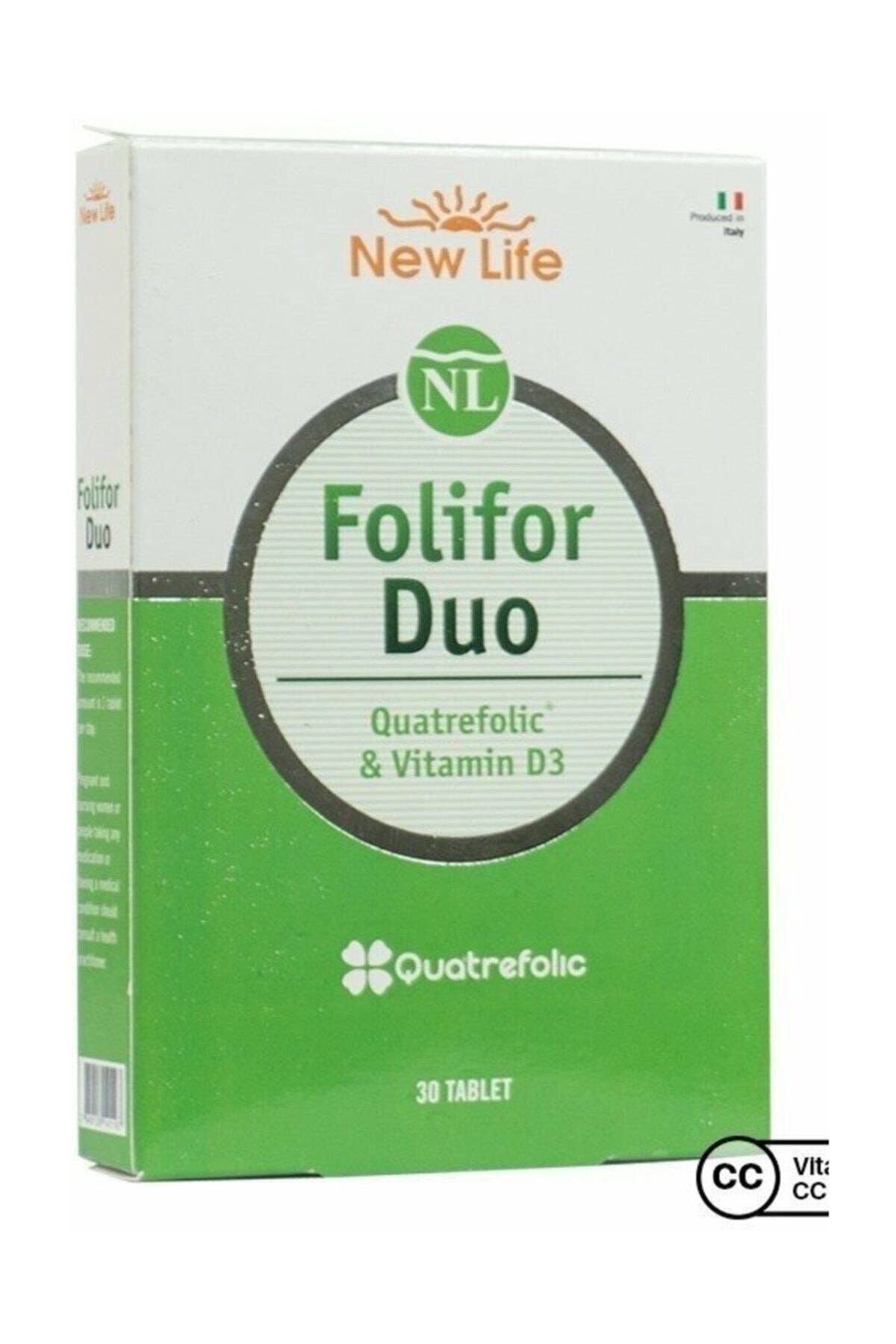 NEW LIFEVİTAMİN-MİNERALLERNew Life Folifor Duo 30 Tablet