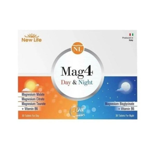 NEW LIFEVİTAMİN-MİNERALLERNew Life Mag 4 Day 30 Tablet & Night 30 Tablet