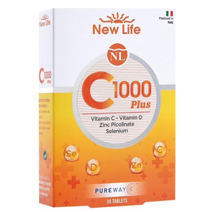 NEWLİFEVİTAMİN-MİNERALLERNew Life C-1000 Plus 30 Kapsül