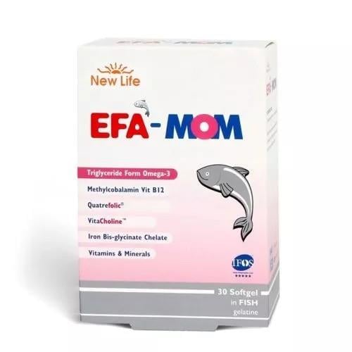 NEWLİFEVİTAMİN-MİNERALLERNew Life EFA Mom 30 Kapsül