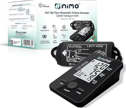 NİMOTANSİYON ALETLERİNimo Tansiyon Aleti Konuşan Koldan Ölçer Otomatik DBP-1318