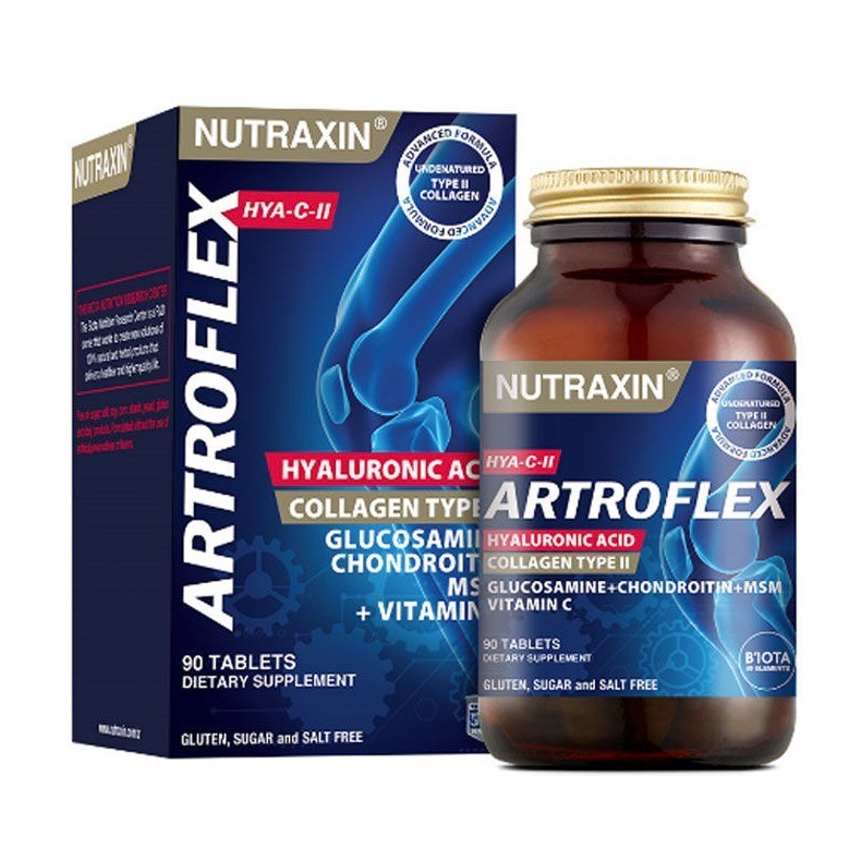 NUTRAXINVİTAMİN-MİNERALLERNutraxin Artroflex HYA-C-II 90 Tablet