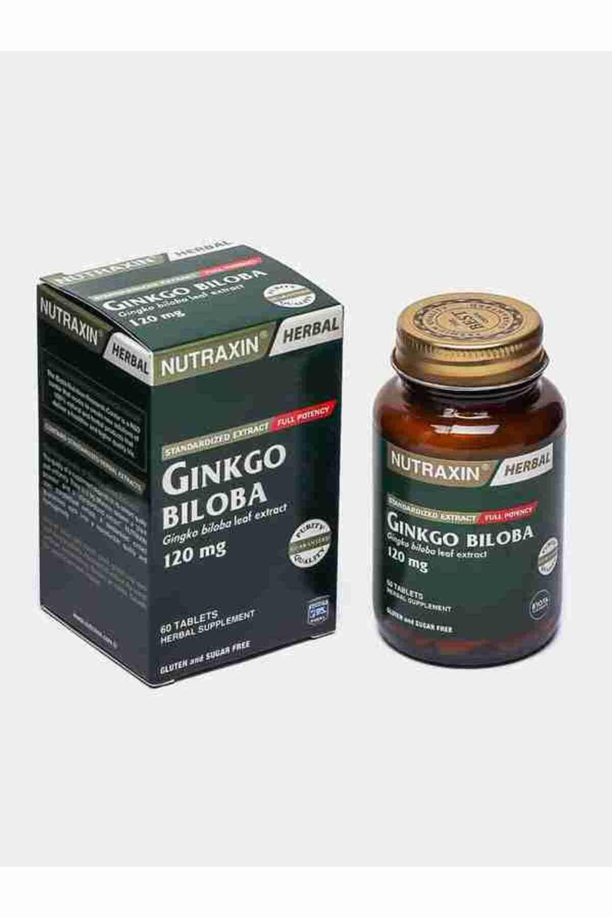 NUTRAXINVİTAMİN-MİNERALLERNutraxin Ginkgo Biloba 60 Kapsül