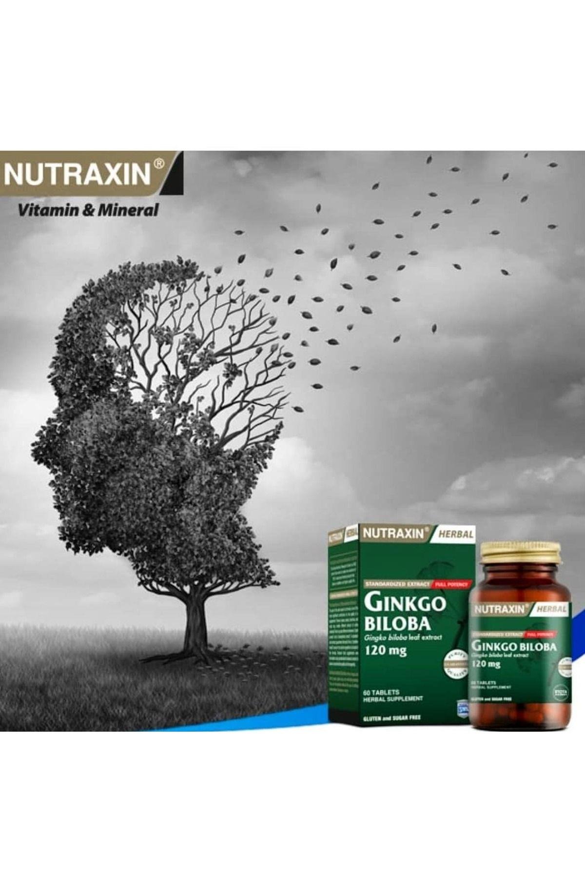 NUTRAXINVİTAMİN-MİNERALLERNutraxin Ginkgo Biloba 60 Kapsül