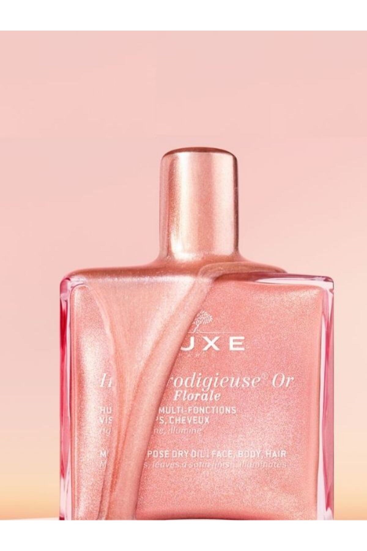 NUXECİLT BAKIM SERUMLARINuxe Huile Prodigieuse Or Pembe Parıltılı Çiçeksi Çok Amaçlı Kuru Yağ 50 ml