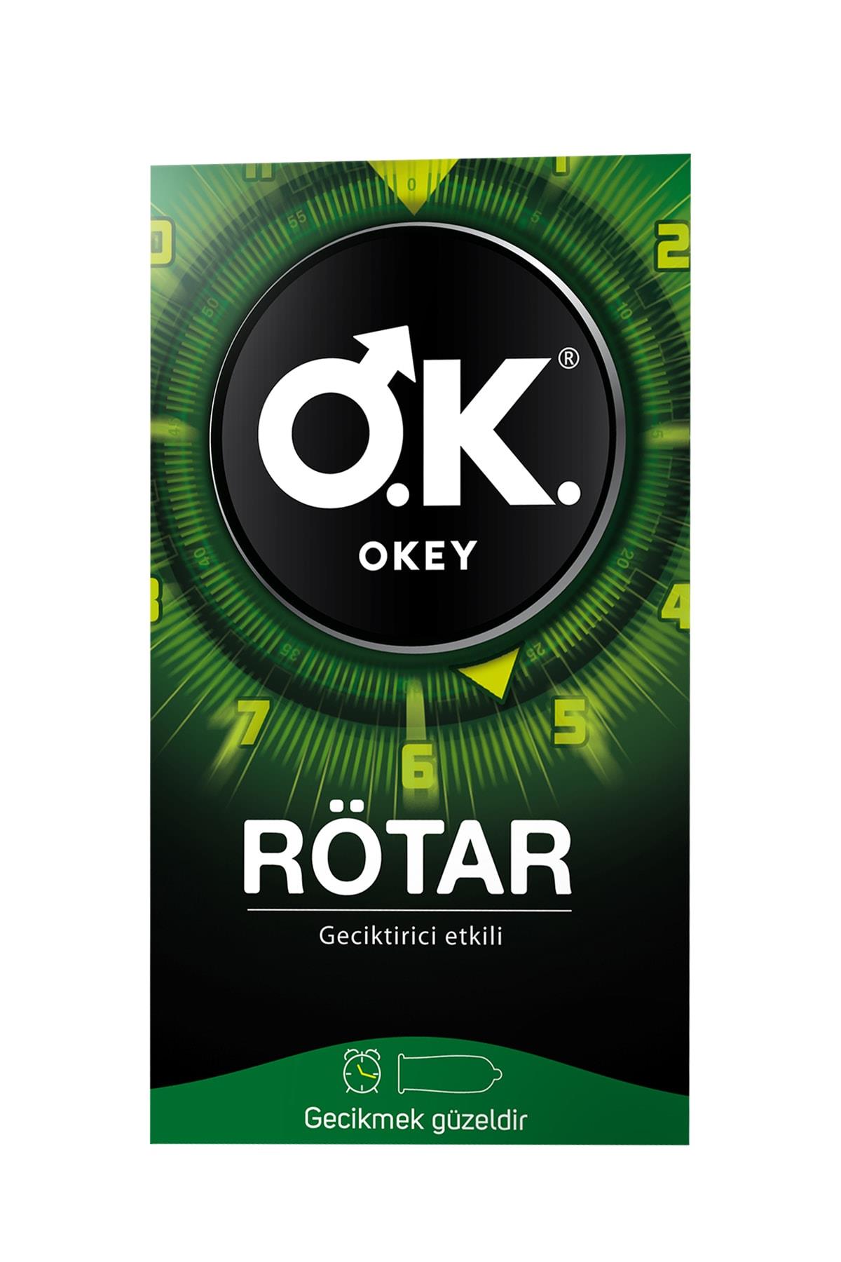 OKEYKAYGANLAŞTIRICI VE DİĞER ÜRÜNLEROkey Prezervatif Rötar 10'lu