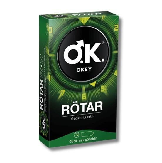 OKEYKAYGANLAŞTIRICI VE DİĞER ÜRÜNLEROkey Prezervatif Rötar 10'lu