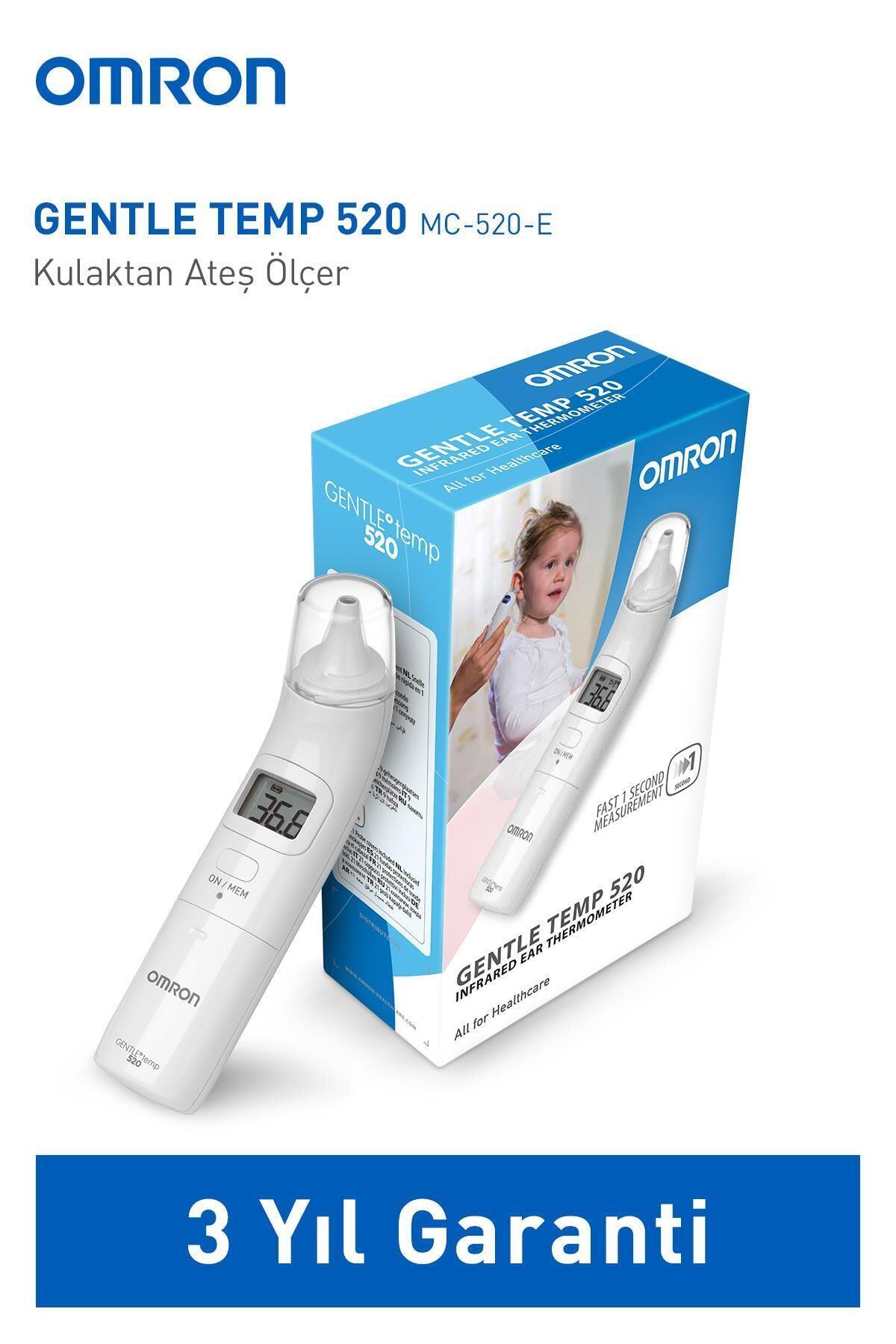 OMRONGENEL SAĞLIK ÜRÜNLERİOmron Gentle Temp 520 Kulaktan Ateş Ölçer