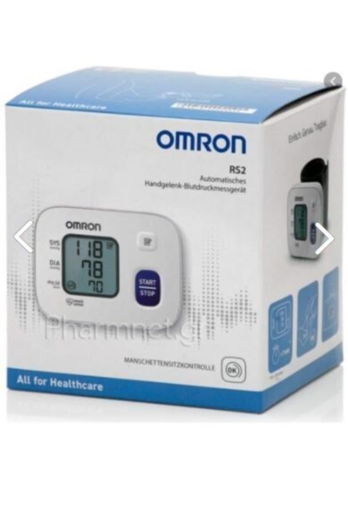 OMRONTANSİYON ALETLERİOmron Bilekten Tansiyon Aleti RS2 HEM-6161-E