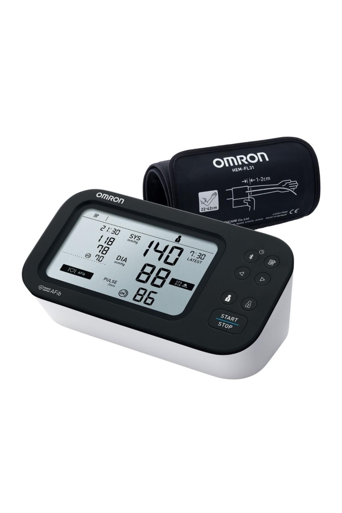 OMRONTANSİYON ALETLERİOmron M7 Intelli It Afib HEM-7380T1-EBK Üst Kol Tansiyon Aleti