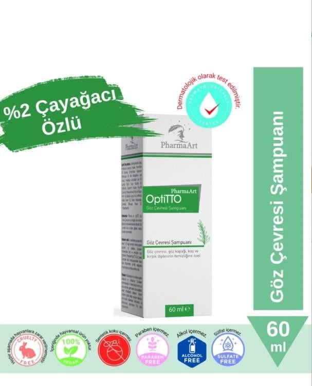 OPTİTTOGÖZ ÇEVRESİ BAKIMIOptitto Göz Çevresi Temizleme Şampuanı 60 ml