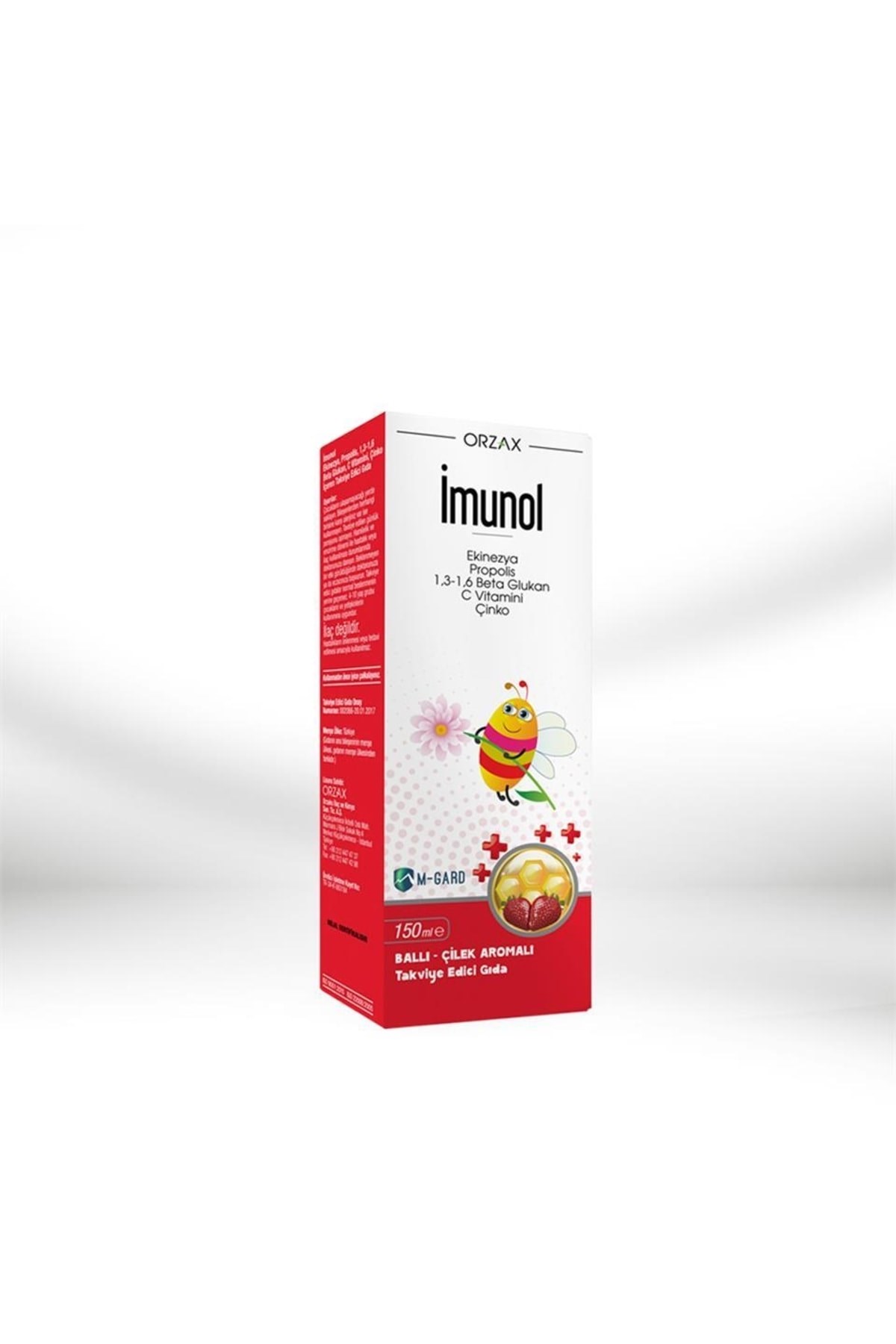 ORZAXÇOCUKLAR İÇİN BESİN TAKVİYELERİİmunol Şurup 150 ml