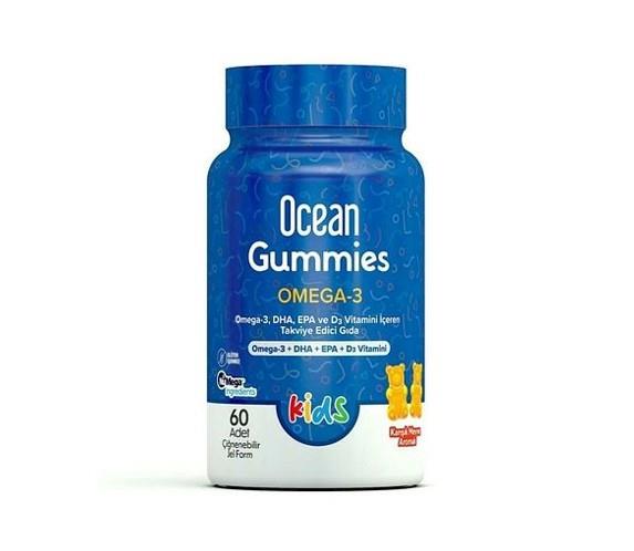 ORZAXOMEGA-3 / BALIK YAĞLARIOrzax Ocean Gummies Omega 3 60 Adet Çiğnenebilir Jel Form