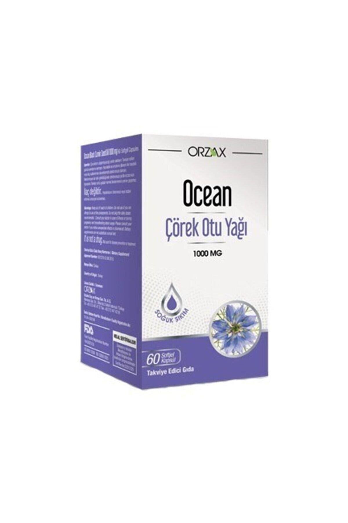 ORZAXVİTAMİN-MİNERALLEROrzax Ocean Çörek Otu Yağı 60 Kapsül