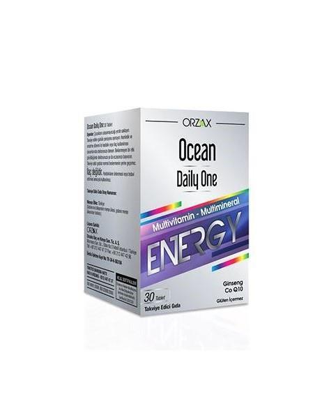 ORZAXVİTAMİN-MİNERALLEROrzax Ocean Daily One Energy 30 Tablet 