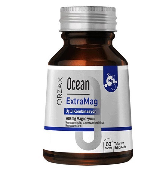ORZAXVİTAMİN-MİNERALLEROrzax Ocean ExtraMag 60 Tablet