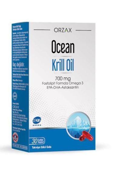 ORZAXVİTAMİN-MİNERALLEROrzax Ocean Krill Oil 500 mg 30 Kapsül