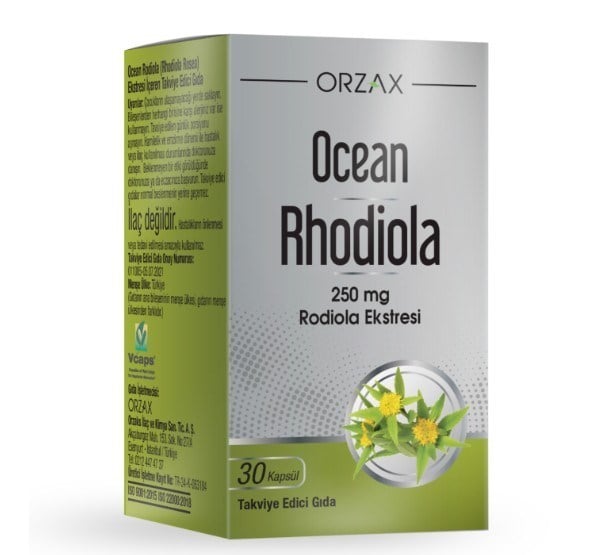 ORZAXVİTAMİN-MİNERALLEROrzax Ocean Rhodiola 30 Kapsül