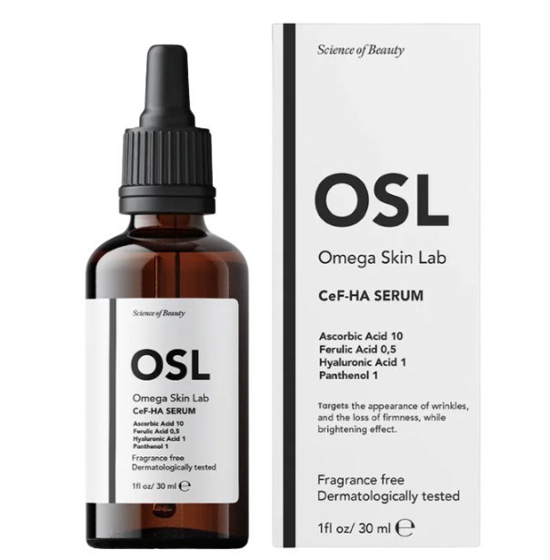 Osl Omega Skin LabCİLT BAKIM SERUMLARIOsl Omega Skin Lab CeF-HA Serum 30 ml