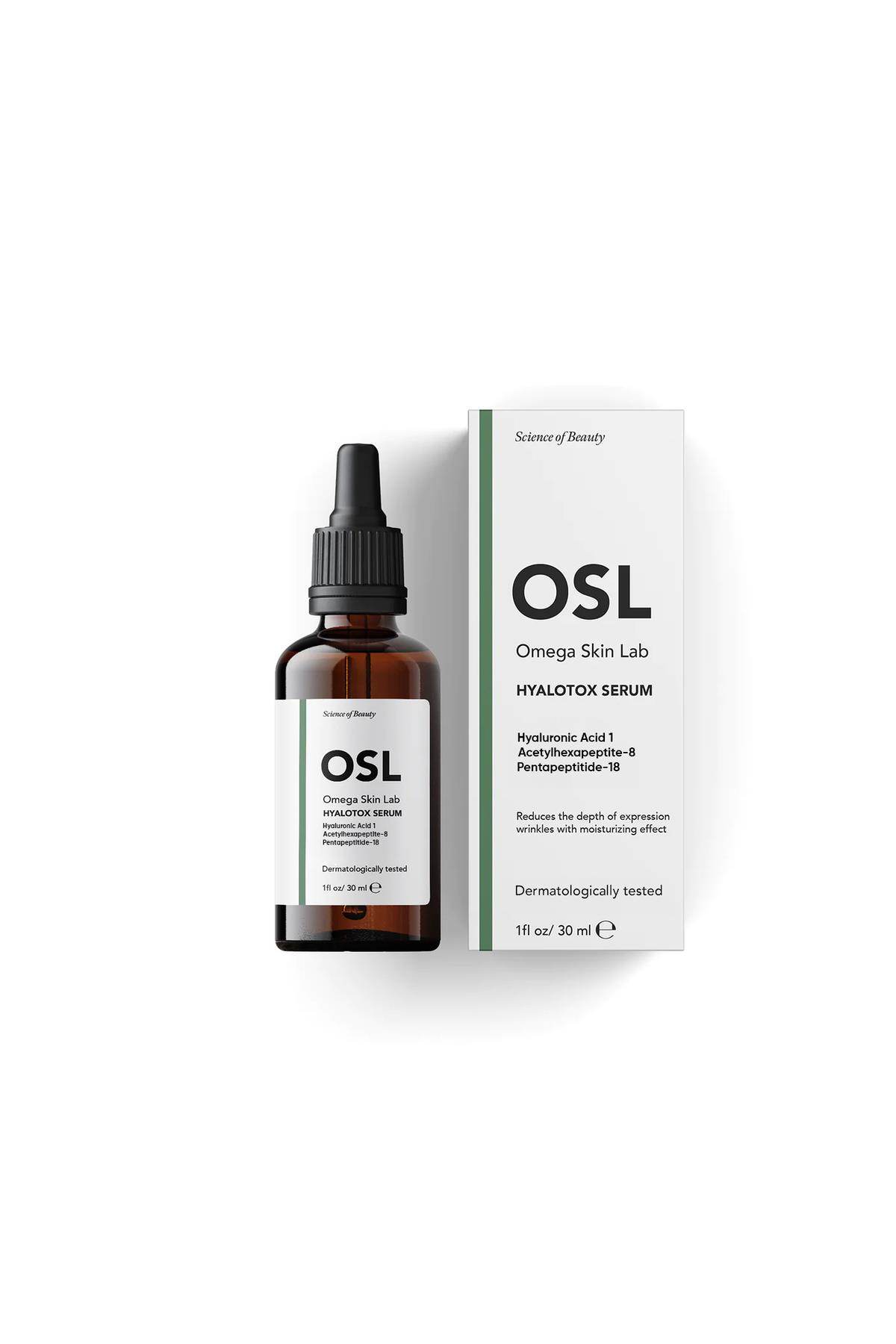 Osl Omega Skin LabCİLT BAKIM SERUMLARIOsl Omega Skin Lab Hyalotox Serum 30 ml