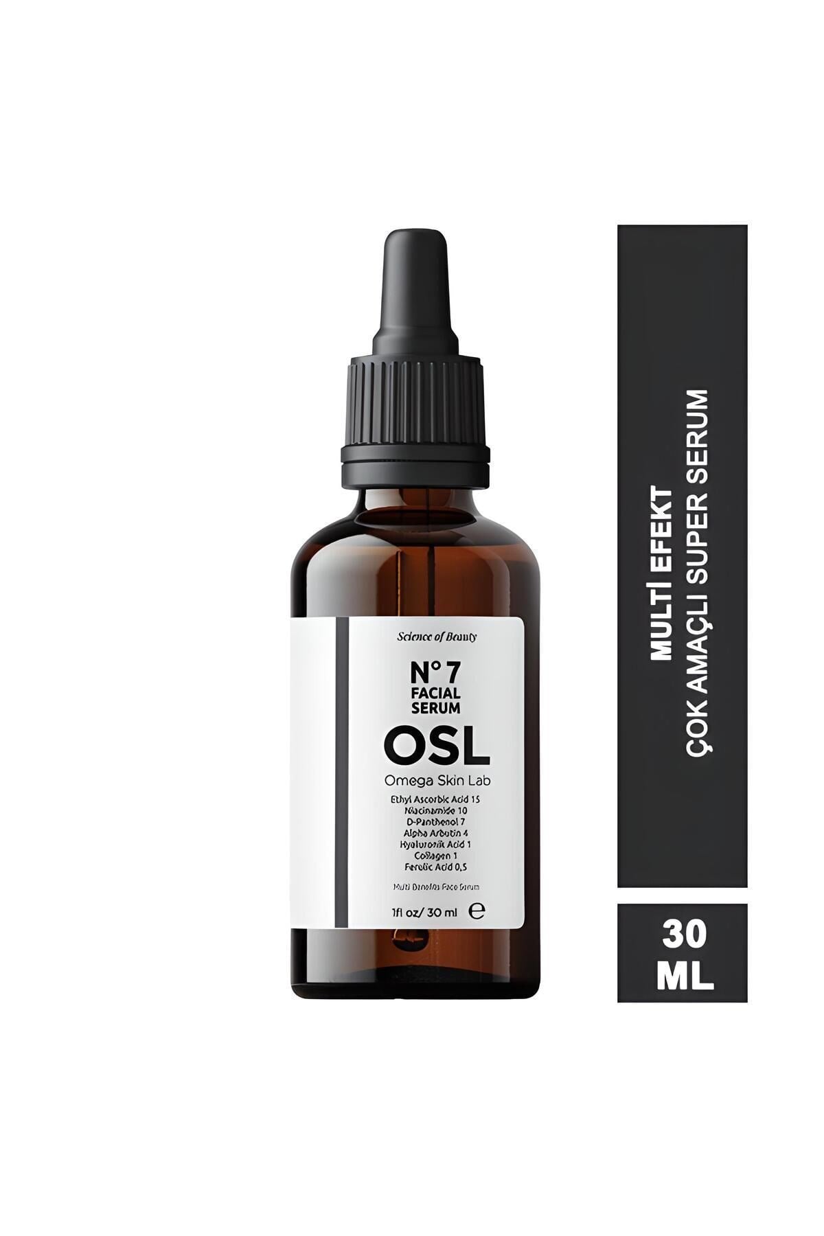 Osl Omega Skin LabCİLT BAKIM SERUMLARIOSL Omega Skin Lab No 7 Facial Serum 30 ml