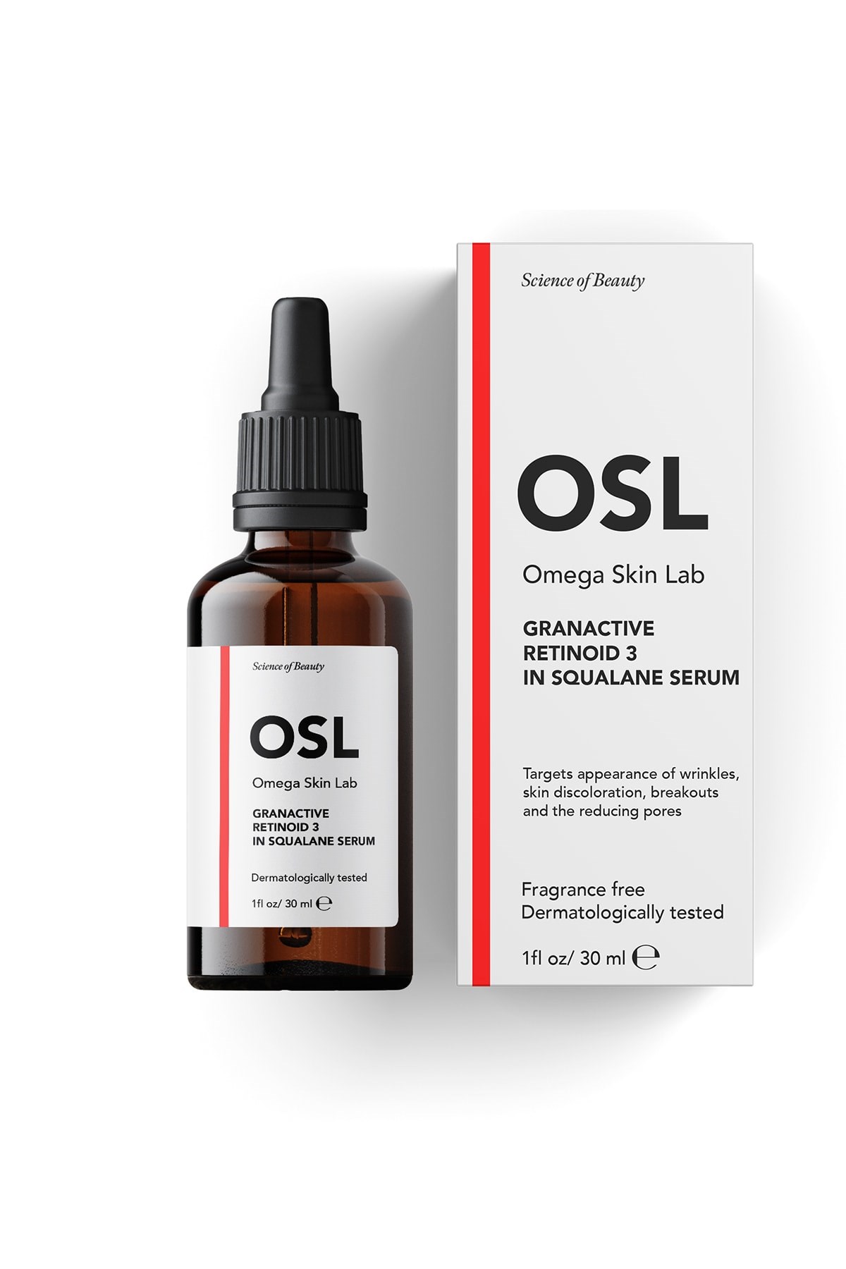 Osl Omega Skin LabCİLT BAKIM SERUMLARIOsl Omega Skin Lab Granactive Retinoid %3 In Squalene Serum 30 ml