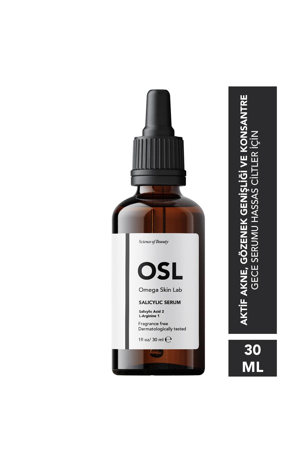 Osl Omega Skin LabCİLT BAKIM SERUMLARIOsl Omega Skin Lab Salicylic Serum 30 ml