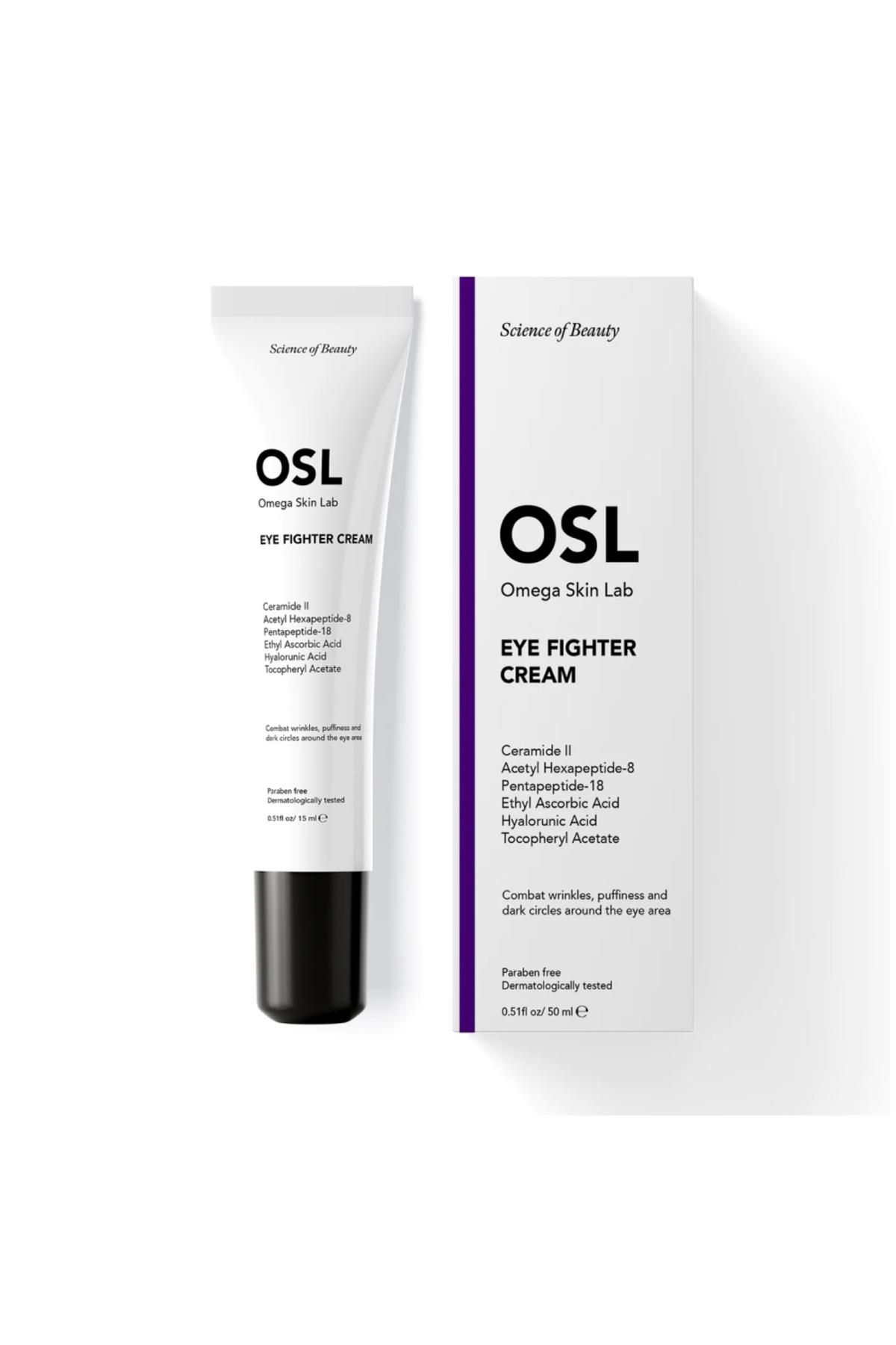Osl Omega Skin LabGÖZ ÇEVRESİ BAKIMIOsl Omega Skin Lab Eye Fighter Cream 15 ml (Göz Çevresi Kremi)