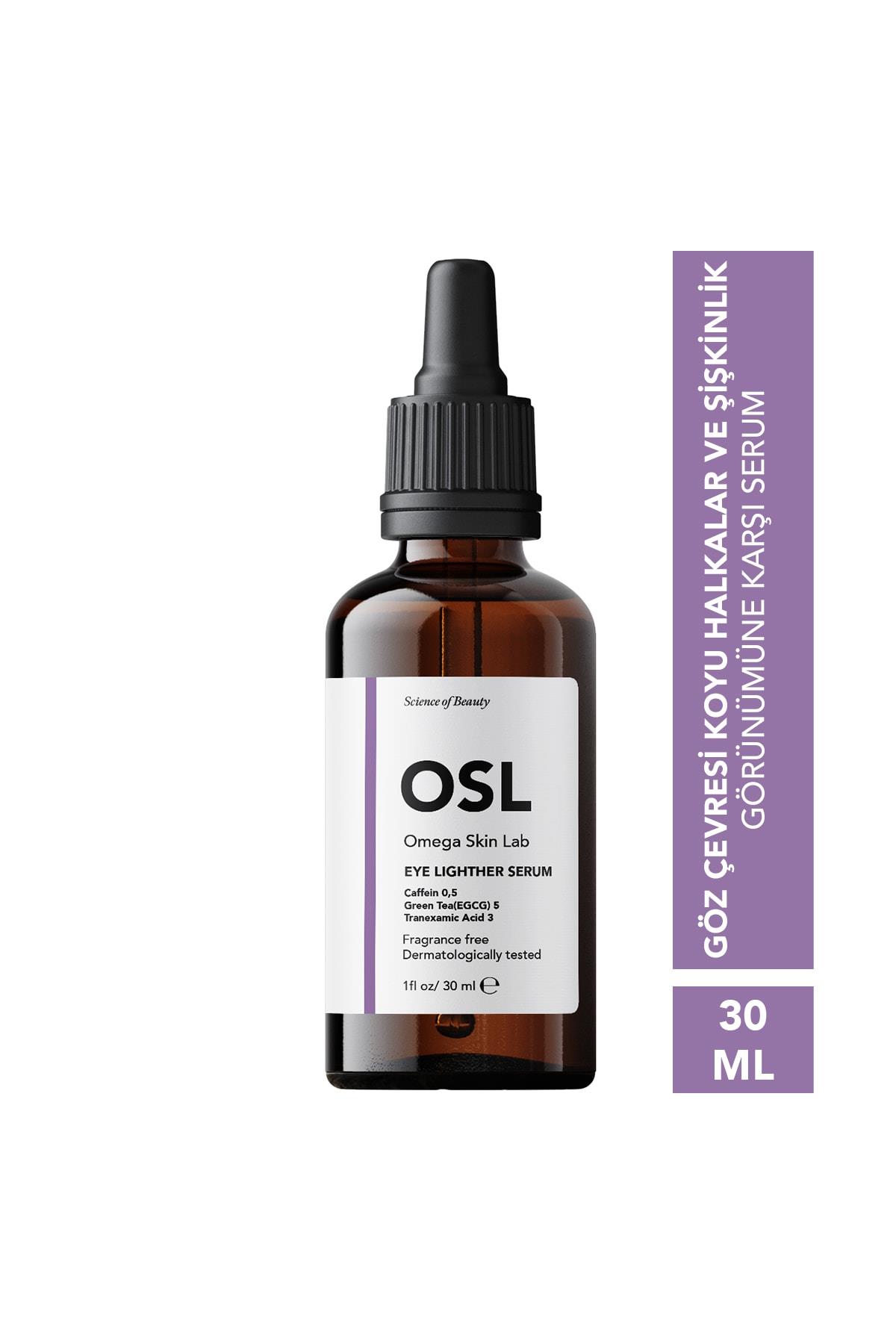Osl Omega Skin LabGÖZ ÇEVRESİ BAKIMIOsl Omega Skin Lab Eye Lighter Serum 30 ml