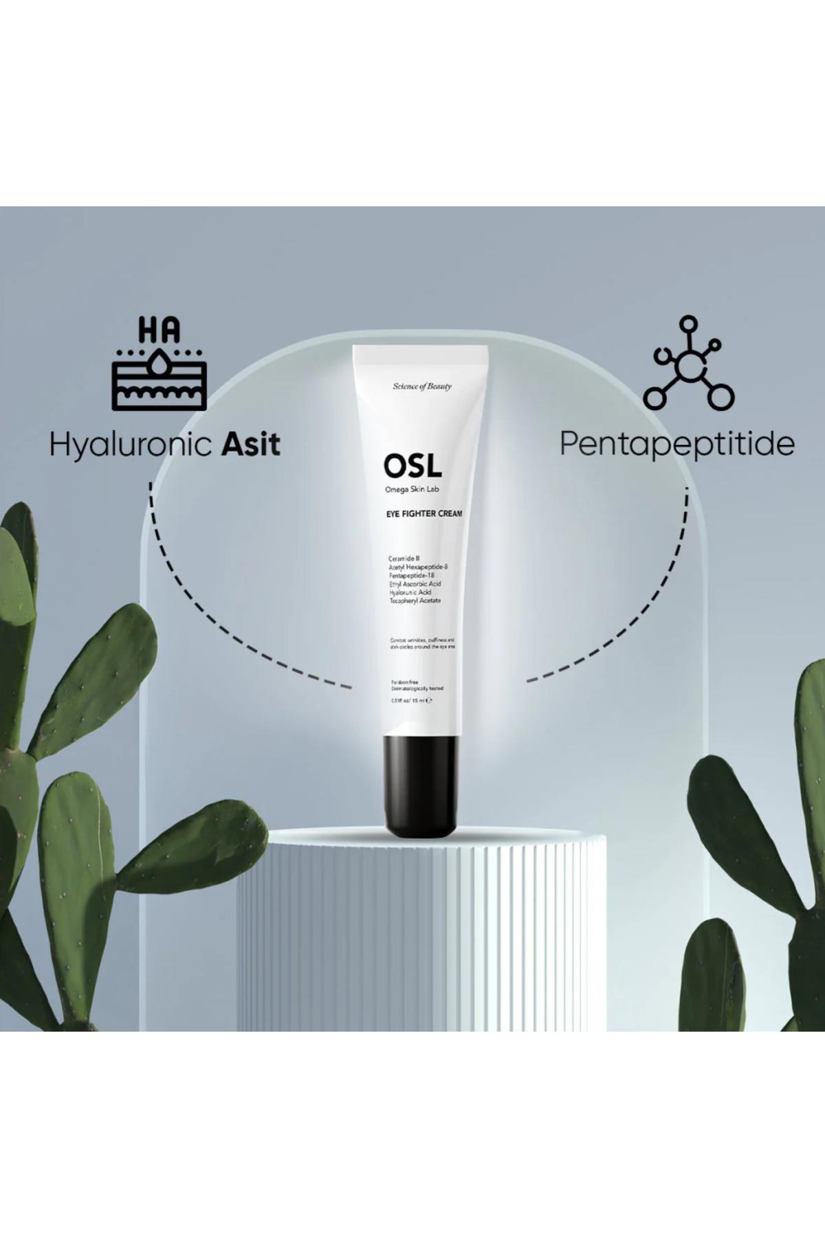 Osl Omega Skin LabGÖZ ÇEVRESİ BAKIMIOsl Omega Skin Lab Eye Fighter Cream 15 ml (Göz Çevresi Kremi)