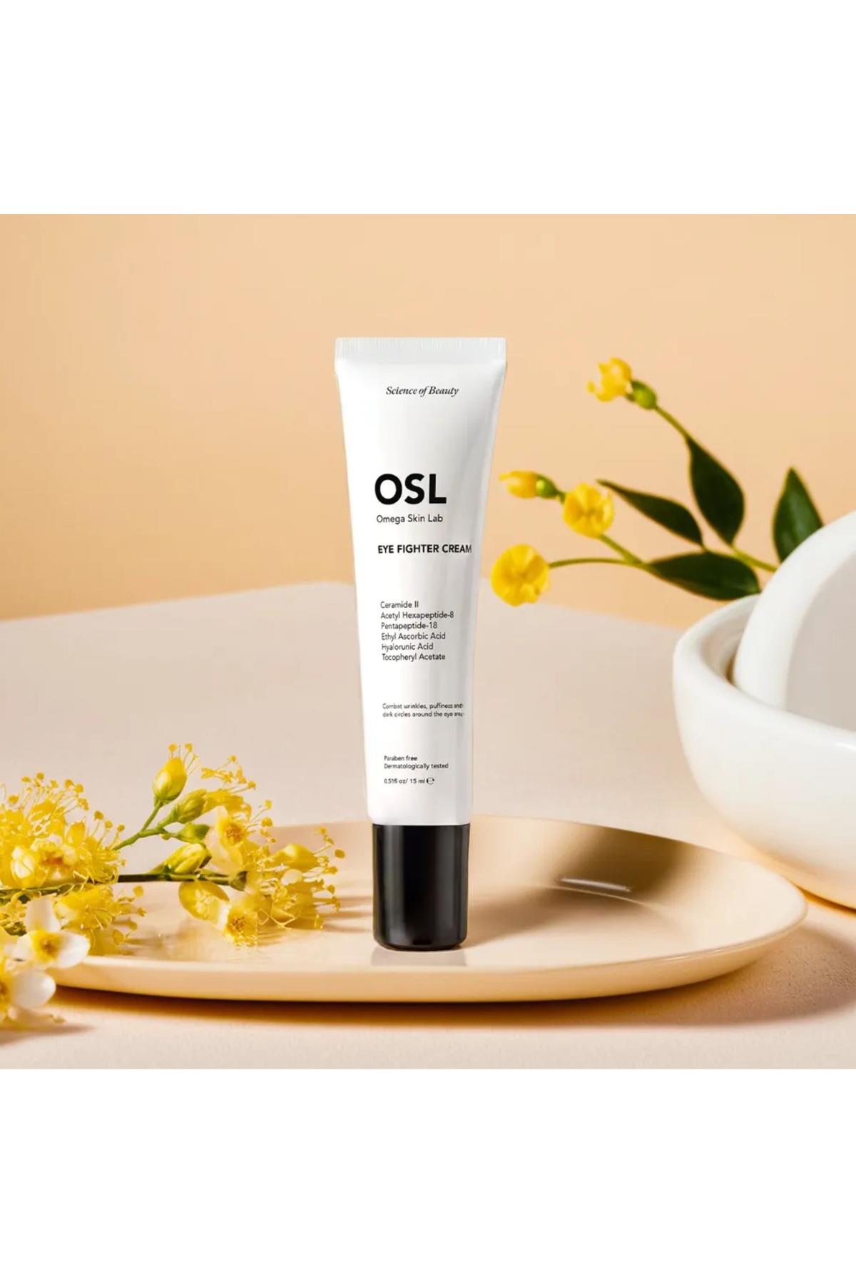 Osl Omega Skin LabGÖZ ÇEVRESİ BAKIMIOsl Omega Skin Lab Eye Fighter Cream 15 ml (Göz Çevresi Kremi)