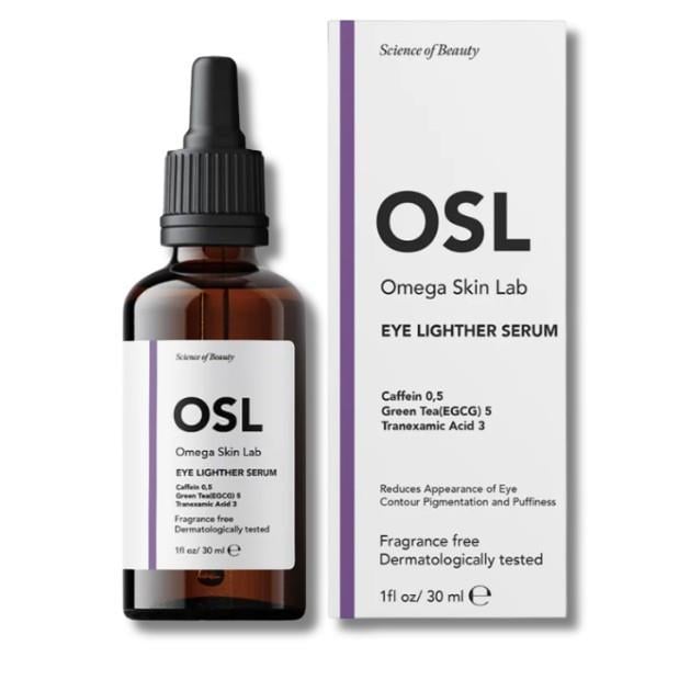 Osl Omega Skin LabGÖZ ÇEVRESİ BAKIMIOsl Omega Skin Lab Eye Lighter Serum 30 ml