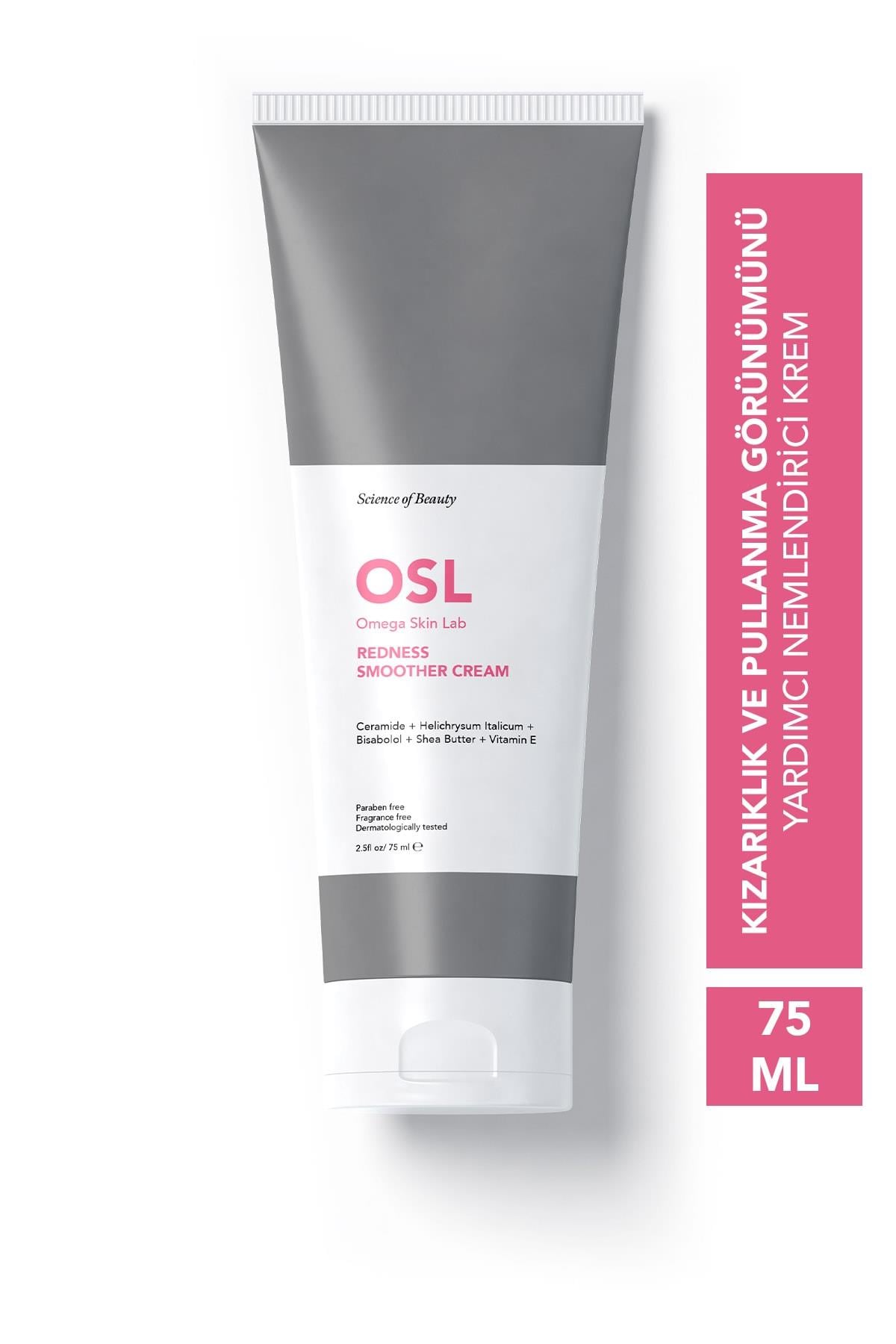 Osl Omega Skin LabNEMLENDİRİCİLEROsl Omega Skin Lab Redness Smoother Cream 75 ml