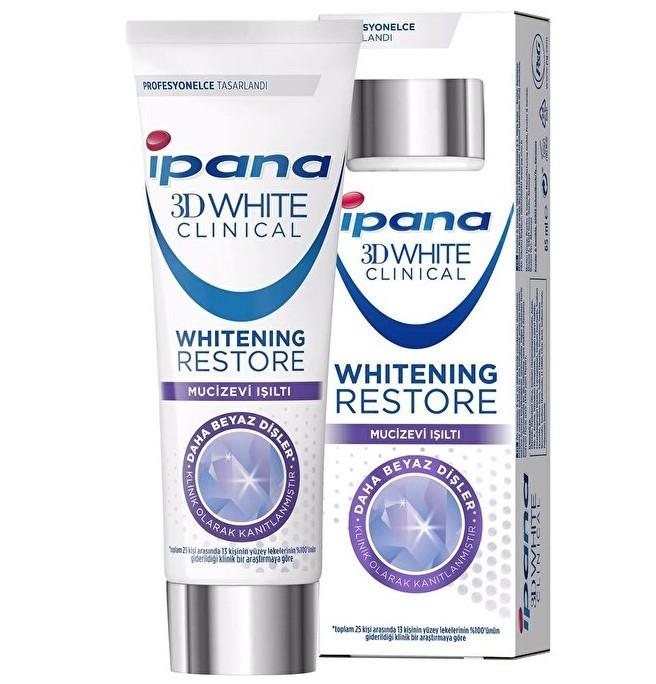 P&GDİŞ MACUNLARIİpana 3D White Clinical Mucizevi Işıltı Diş Macunu 65 ml